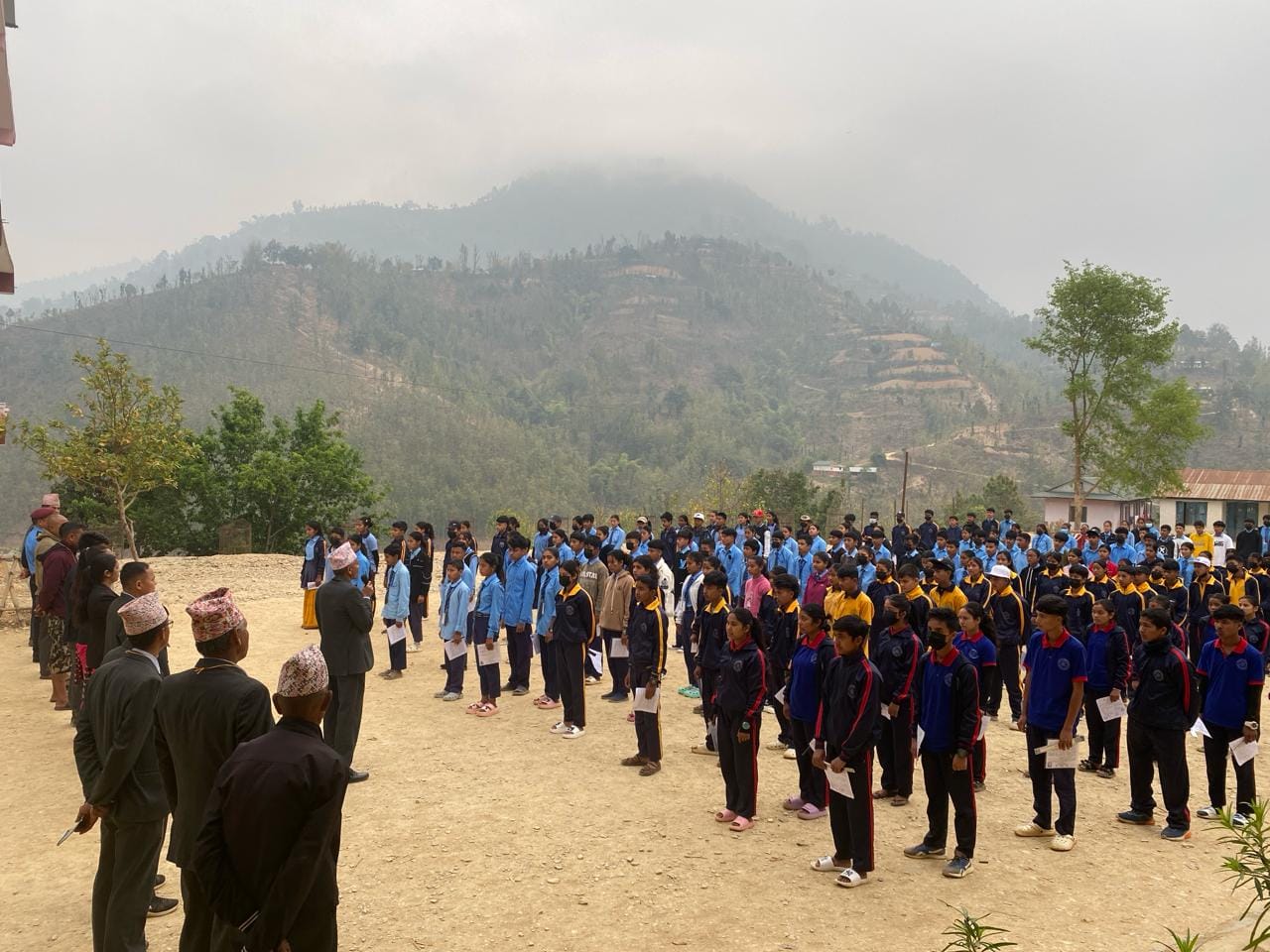 परीक्षा केन्द्र भानुभक्त मा. वि. मा  २०८० को SEE परीक्षा सुरू ।