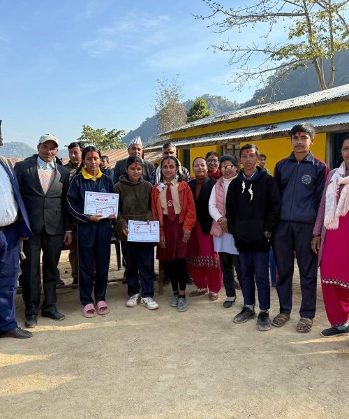 युवा रेडक्रस सर्कलले गाउँपालिकाको माध्यमिक तह स्तरिय वादविवाद प्रतियोगिता सम्पन्न ।